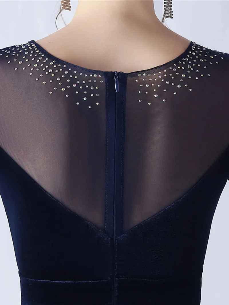 Velvet Birthday Party Dress Women Maxi Sequin Summer Dress Women - Image 9