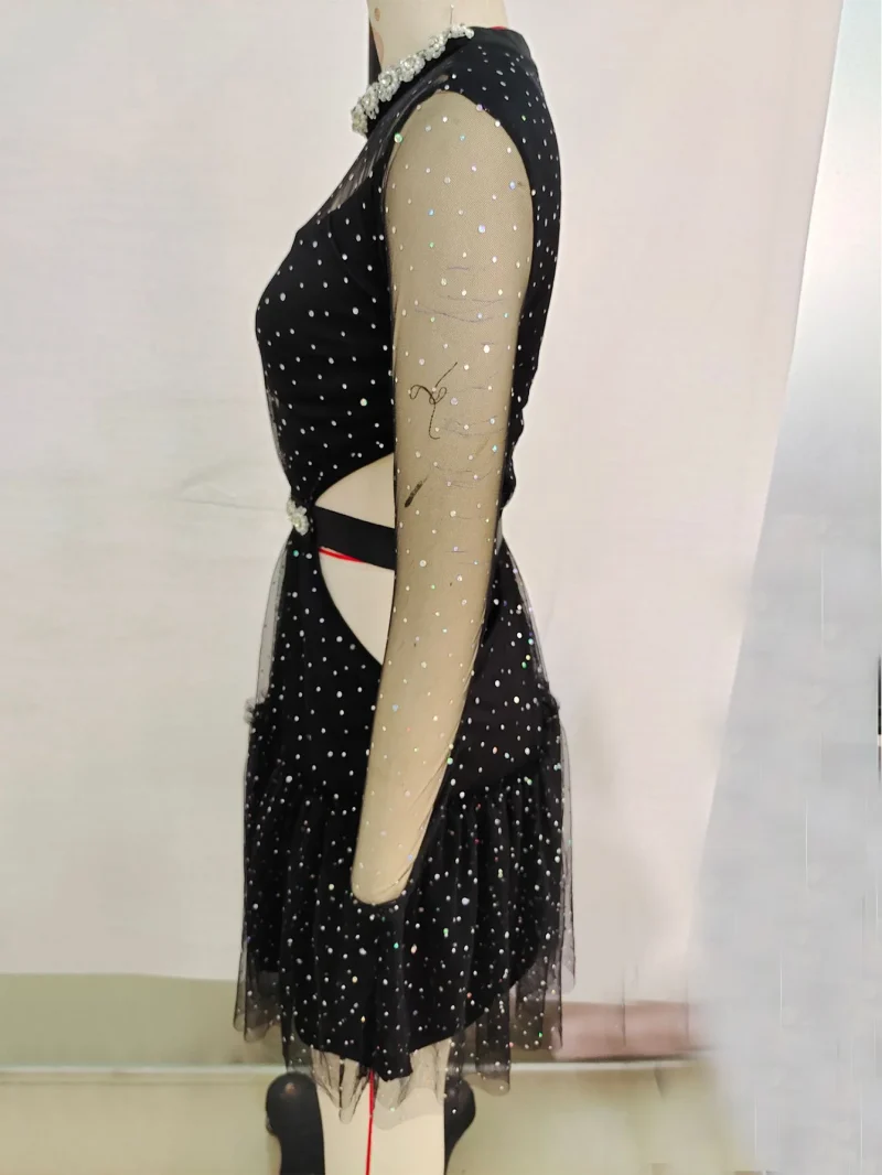 Sexy Black Sequin for Evening Party - Image 9