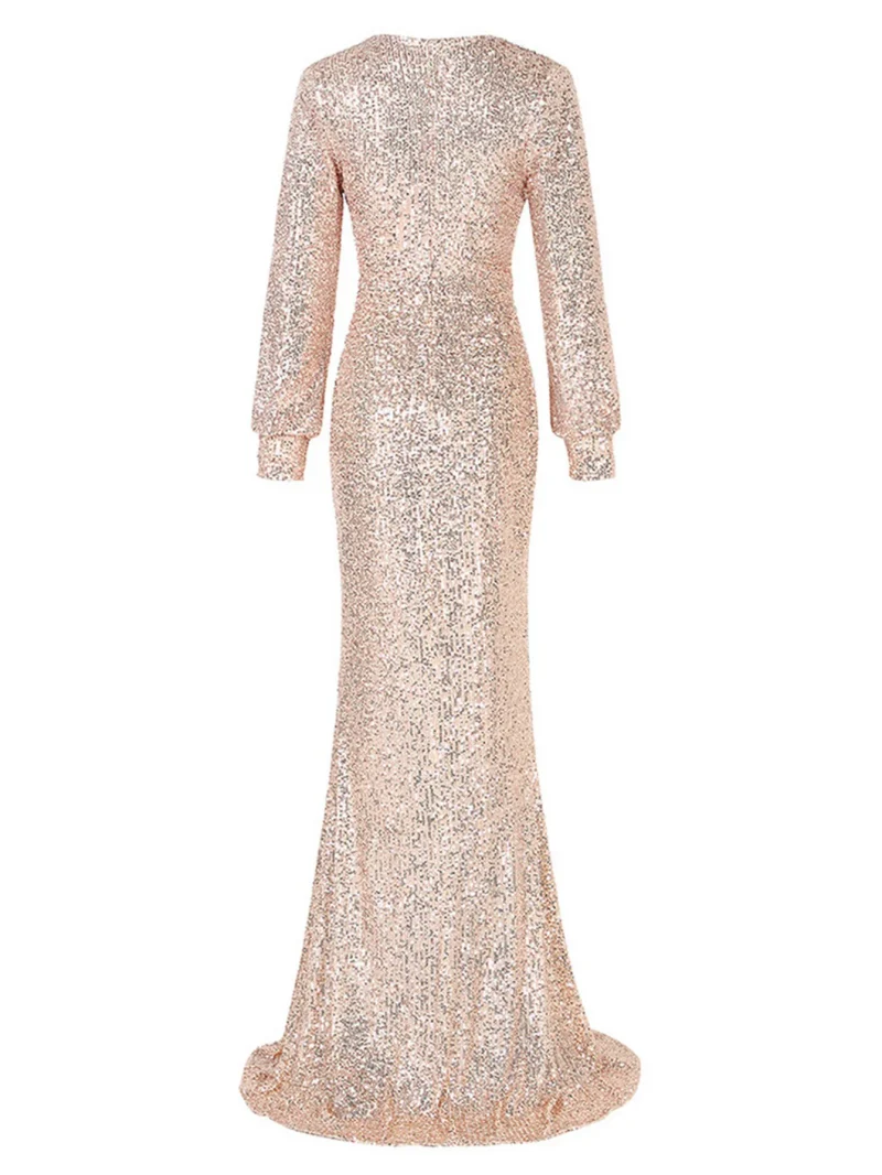 Vintage Sequin Maxi Dress: Sexy Summer Bodycon - Image 7