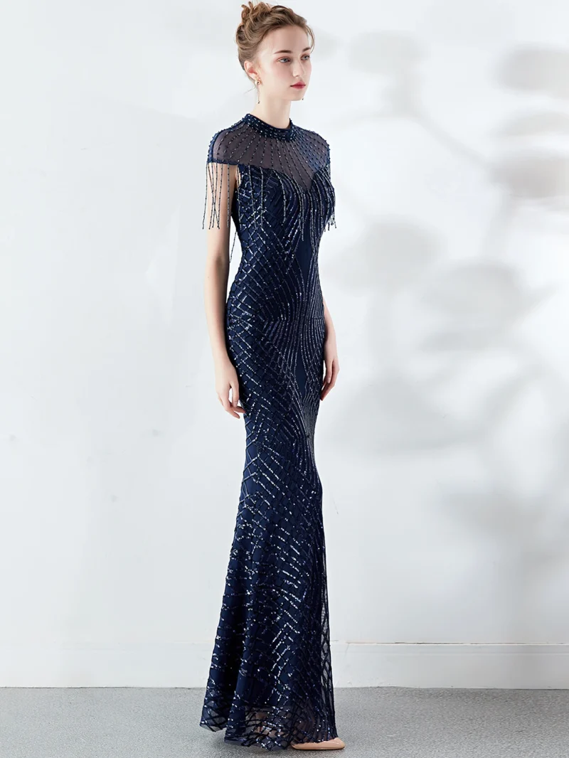 Sexy Sequin Prom Evening Dress - Image 12