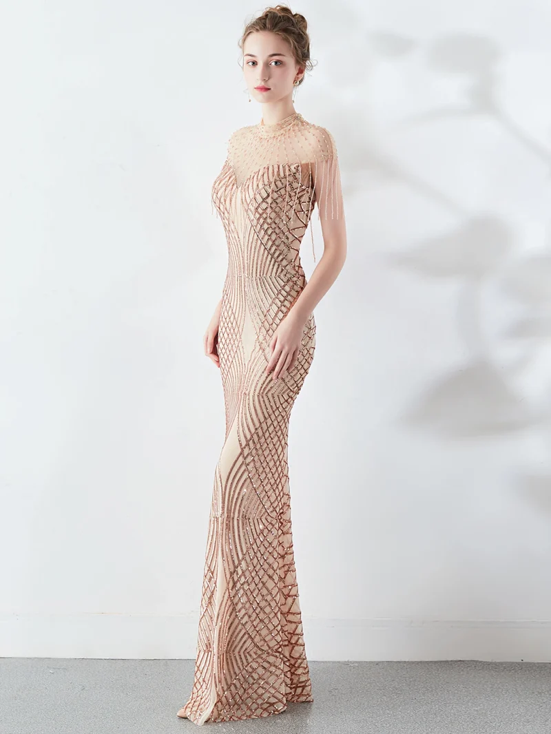 Sexy Sequin Prom Evening Dress - Image 11