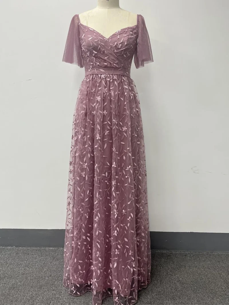 Sexy Sequin Mesh Maxi Dress - Image 3