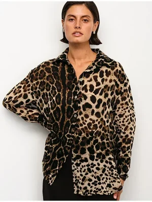 Women’s Chic Leopard Print Blouse