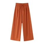 Women’s One-Button Shirt & Wide Leg Pants - Image 9