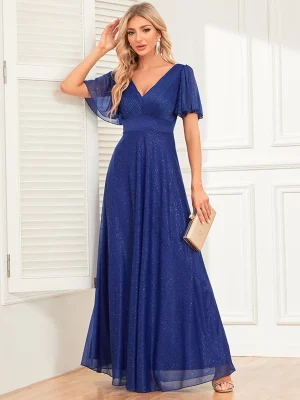 Elegant Chiffon Maxi Dress