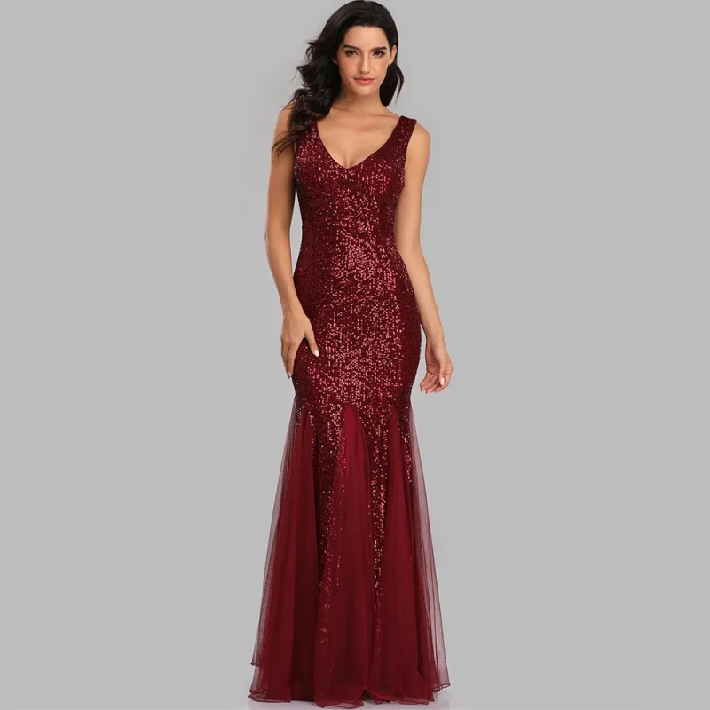 Vintage Sequin Maxi Dress: Sexy Summer Bodycon - Image 8