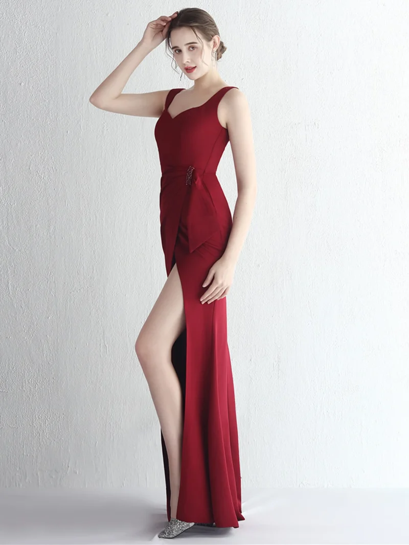 Fishtail Wedding Party Maxi Dress - Image 7