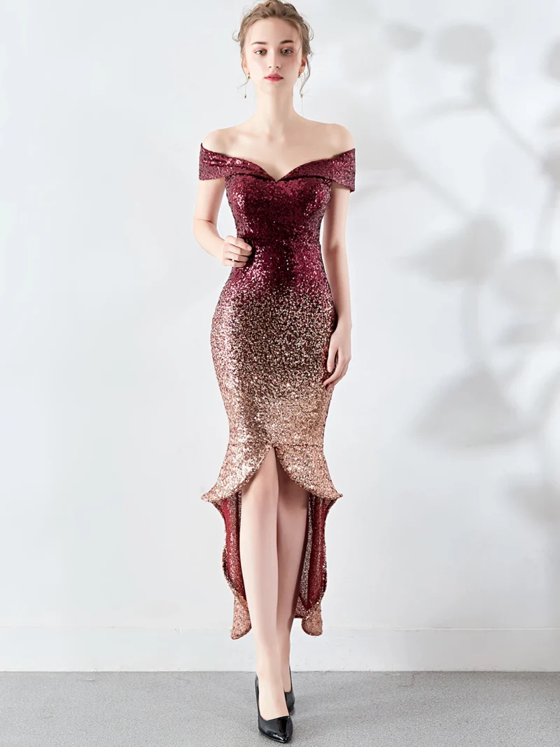 Backless Wedding  Prom Evening Gown - Image 8