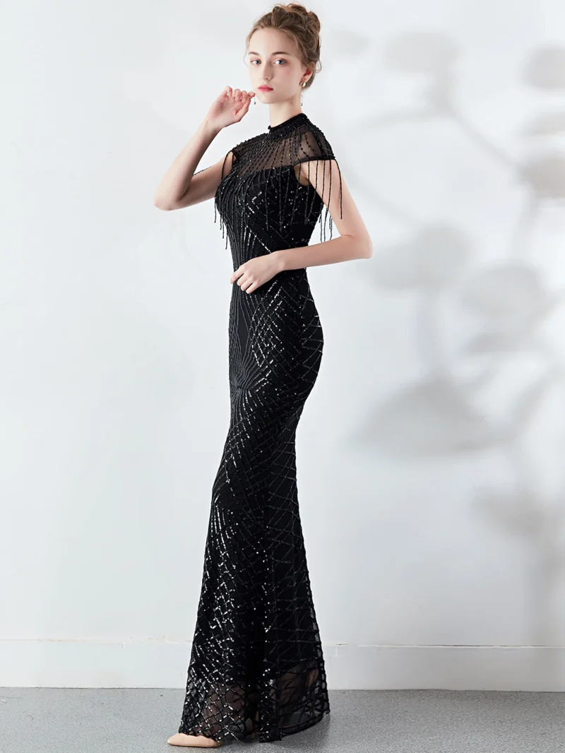 Sexy Sequin Prom Evening Dress - Image 10
