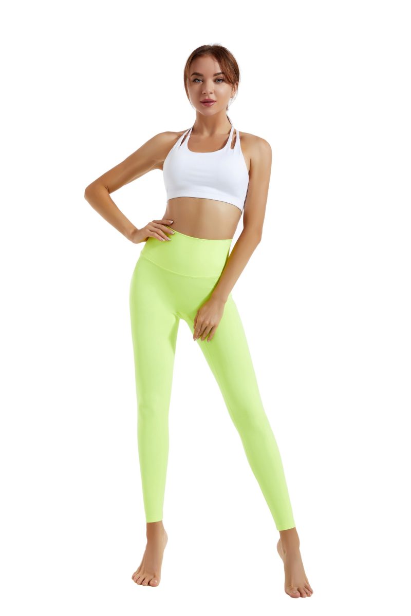 Shockproof Sports Bra & High Waist Pants - Women's Yoga Fitness Set - Image 7