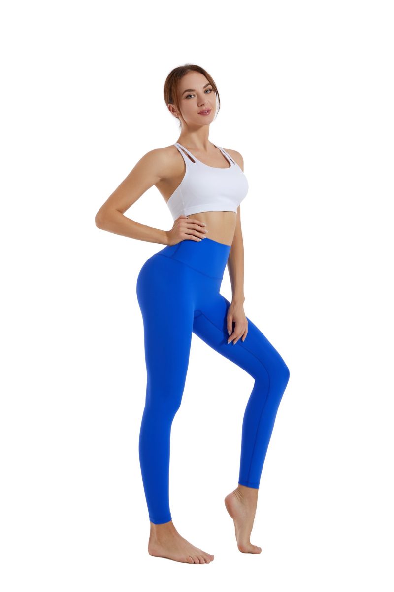 Shockproof Sports Bra & High Waist Pants - Women's Yoga Fitness Set - Image 12