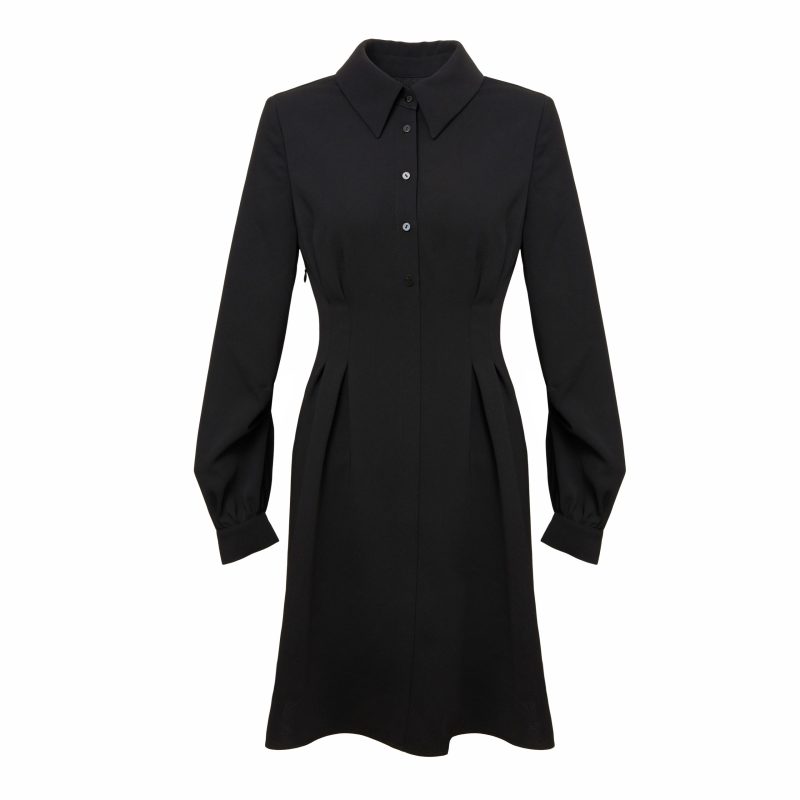 Hepburn A-Line Dress - Spring & Autumn Waist Controlled - Image 4