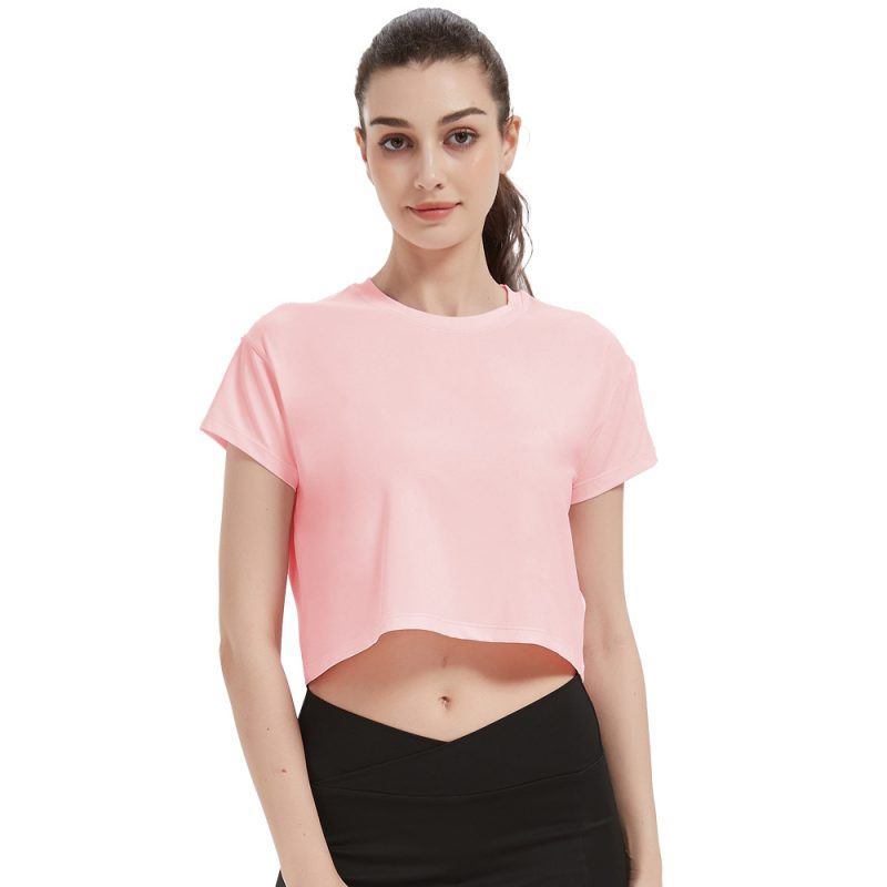 Women's Loose Yoga Wear - Quick-Drying Breathable Workout Clothing for Summer