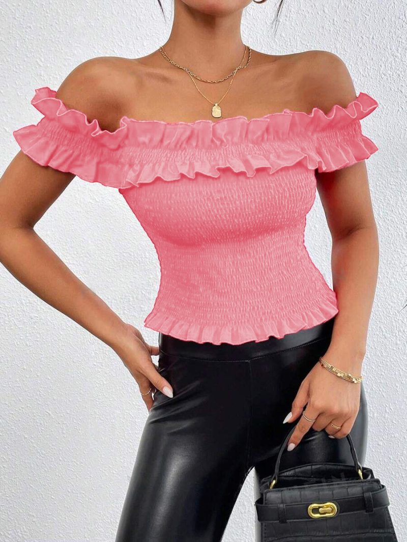Summer Skinny Neck Top for Women - Image 5
