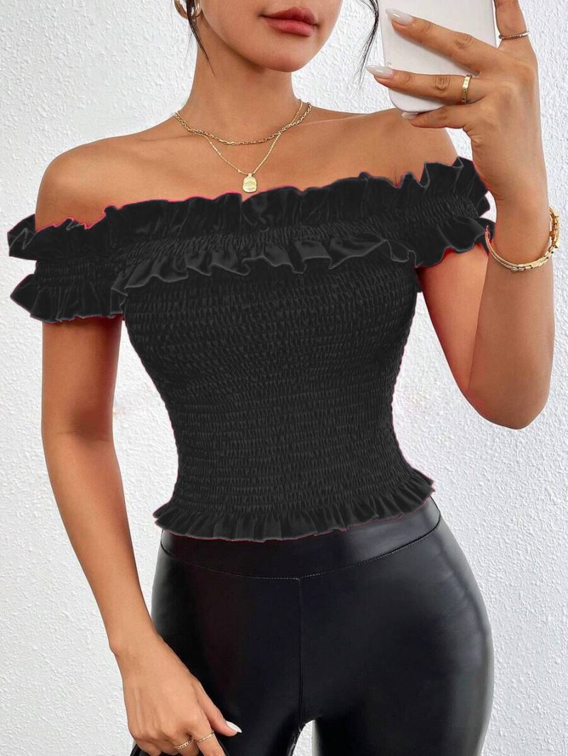 Summer Skinny Neck Top for Women - Image 6