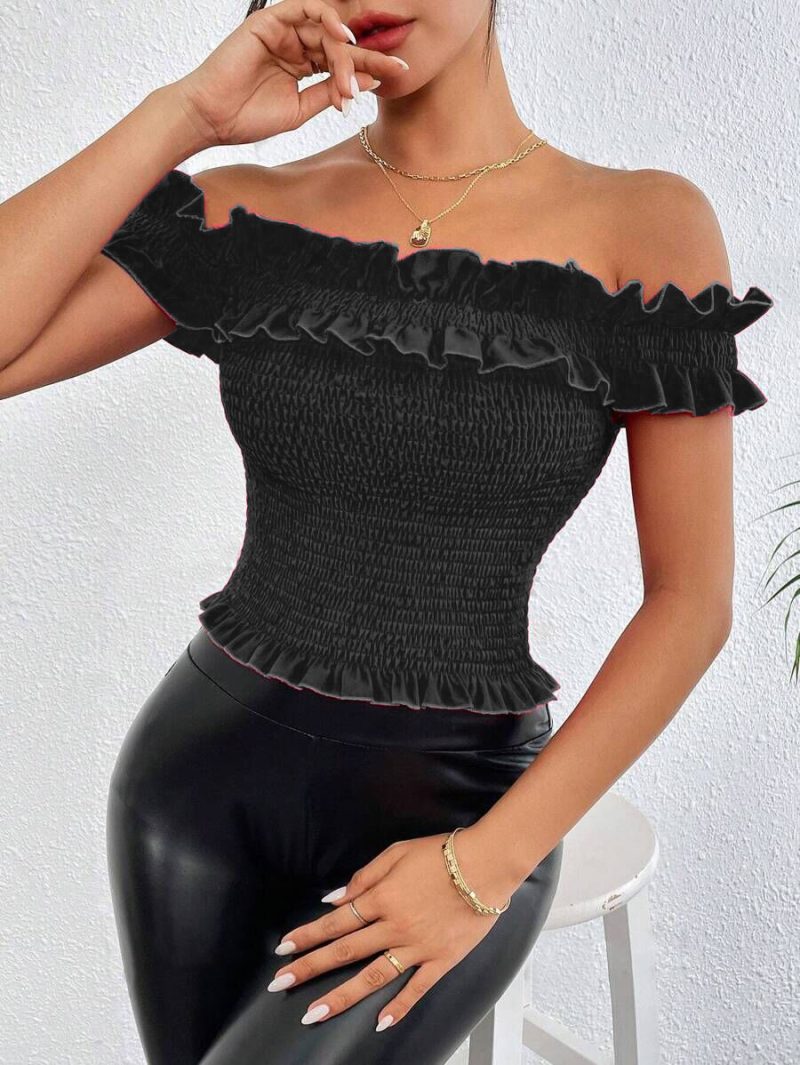 Summer Skinny Neck Top for Women - Image 8