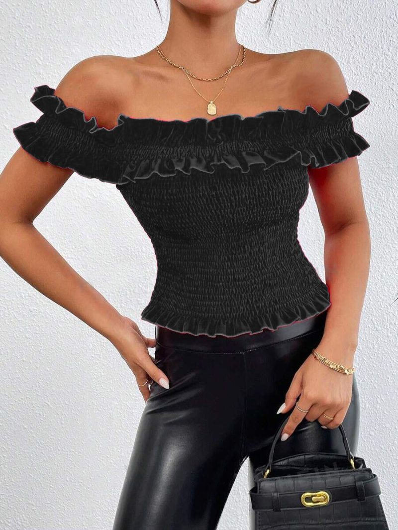Summer Skinny Neck Top for Women - Image 10
