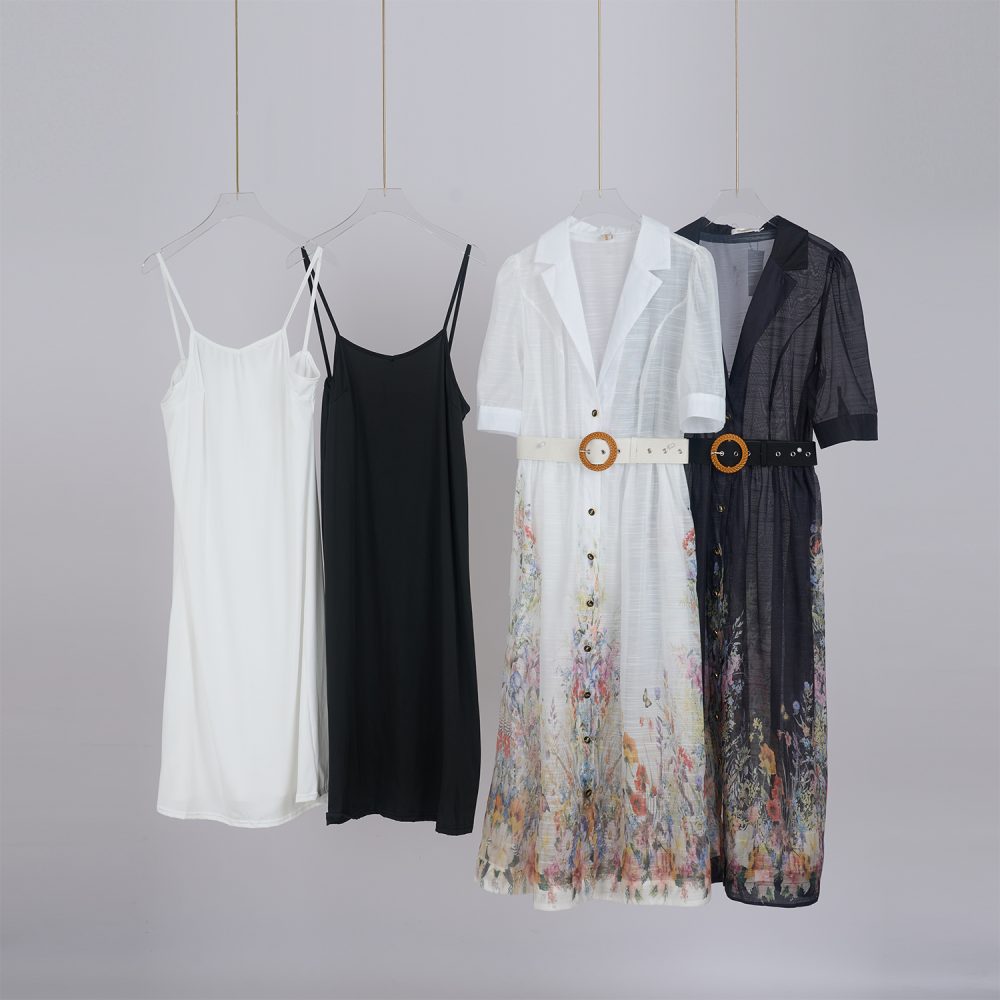 Printed Suit Collar Short Sleeve Dress - Vacation Style - Image 14