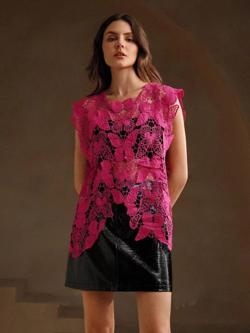 Women’s Summer Solid Sleeveless Top - Image 2
