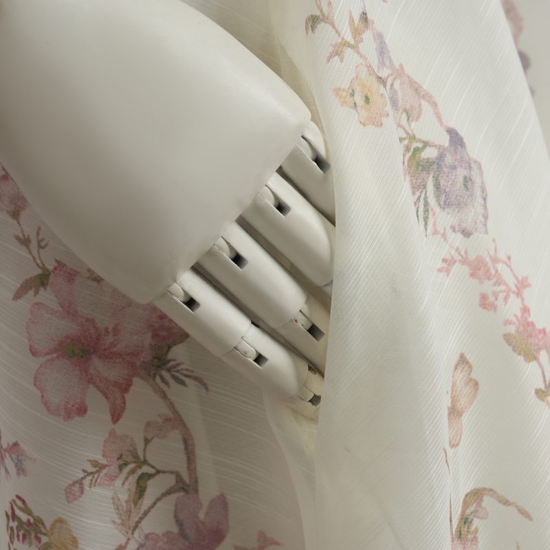 Printed Shirt Dress with Lantern Sleeves - High Waist & Elegant - Image 12