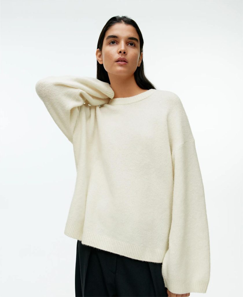 Soft Gray Cashmere Pullover - Loose Fit Autumn Winter Sweater - Image 5
