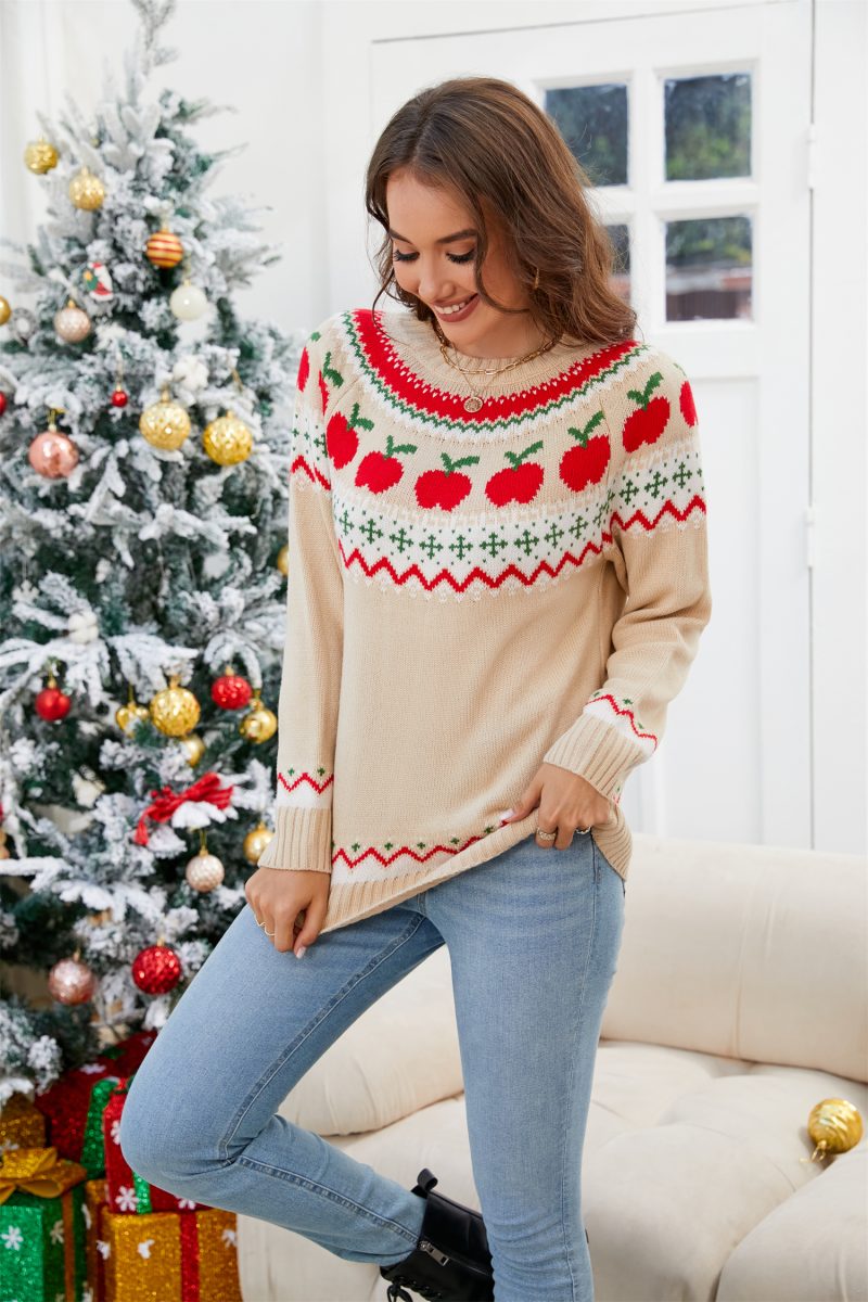 Christmas Tree Pullover Sweater - Festive Winter Style - Image 3
