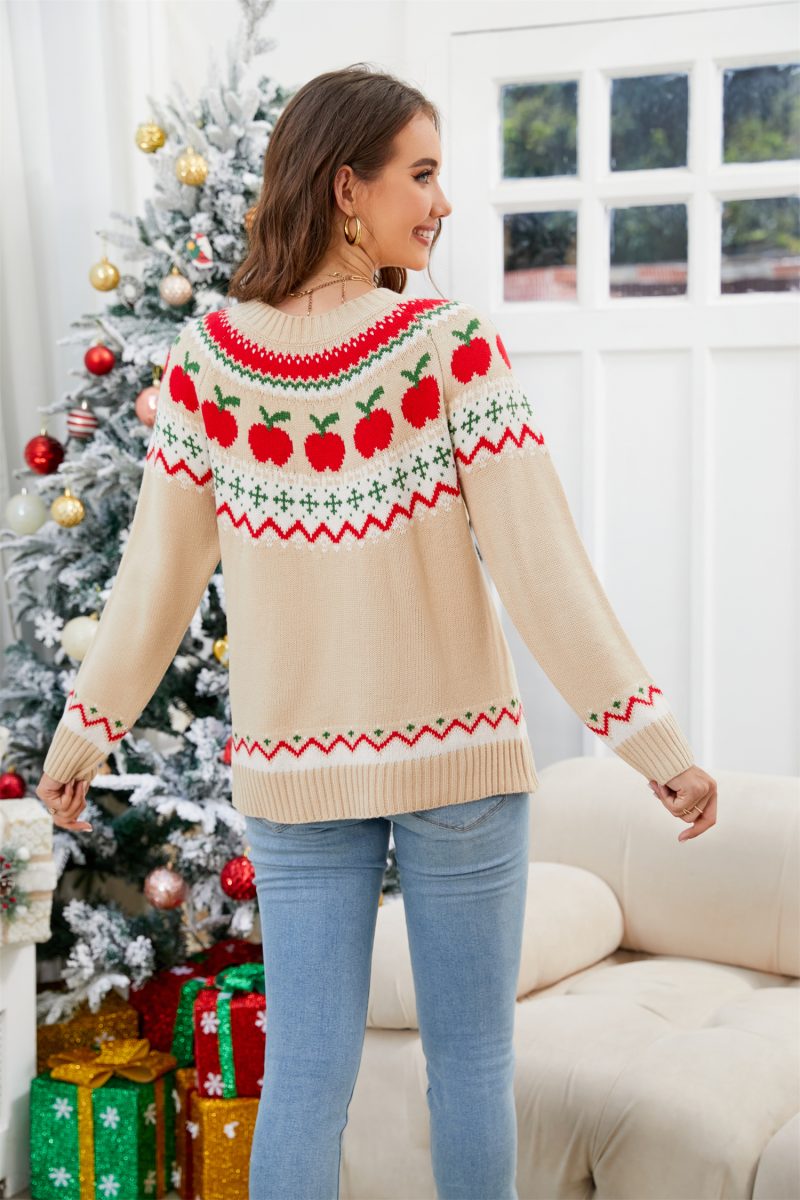 Christmas Tree Pullover Sweater - Festive Winter Style - Image 5