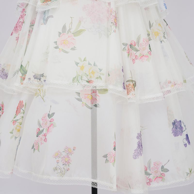 Elegant Floral Lace Pullover Evening Dress - Image 10