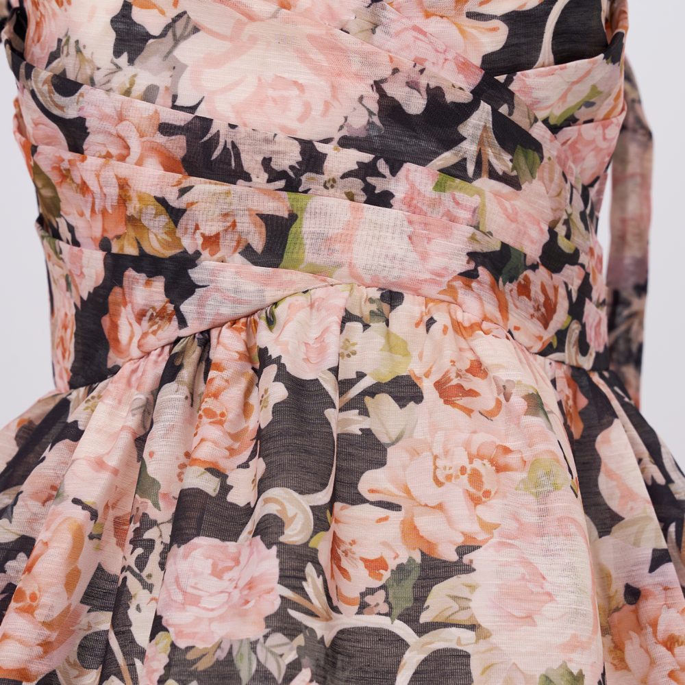Bow Strap Sleeveless Sling Midi Dress - Image 6
