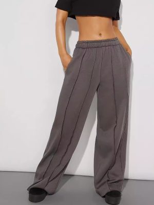 Women’s Loose Casual Wide Leg Pants – Comfortable Solid Color Trousers