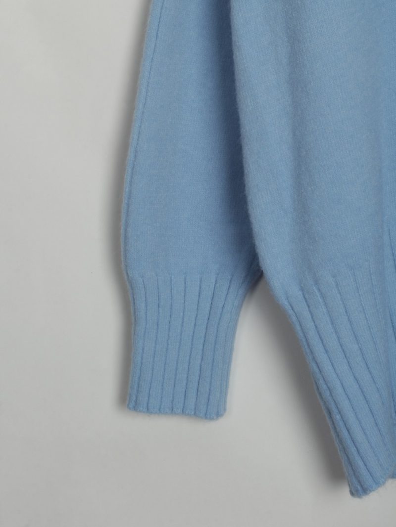Solid Color Classic Sweater - Simple Top - Image 6