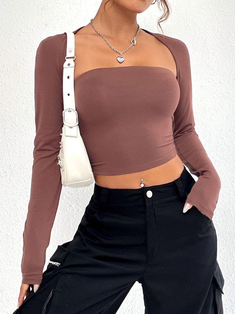 Graceful Long Sleeve Yoga Top for Autumn/Winter - Image 2