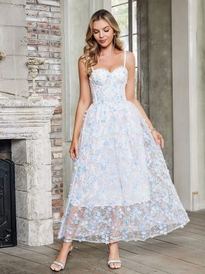 Boning Corset Floral Fairy Maxi Dress – Summer Sweet & Fresh