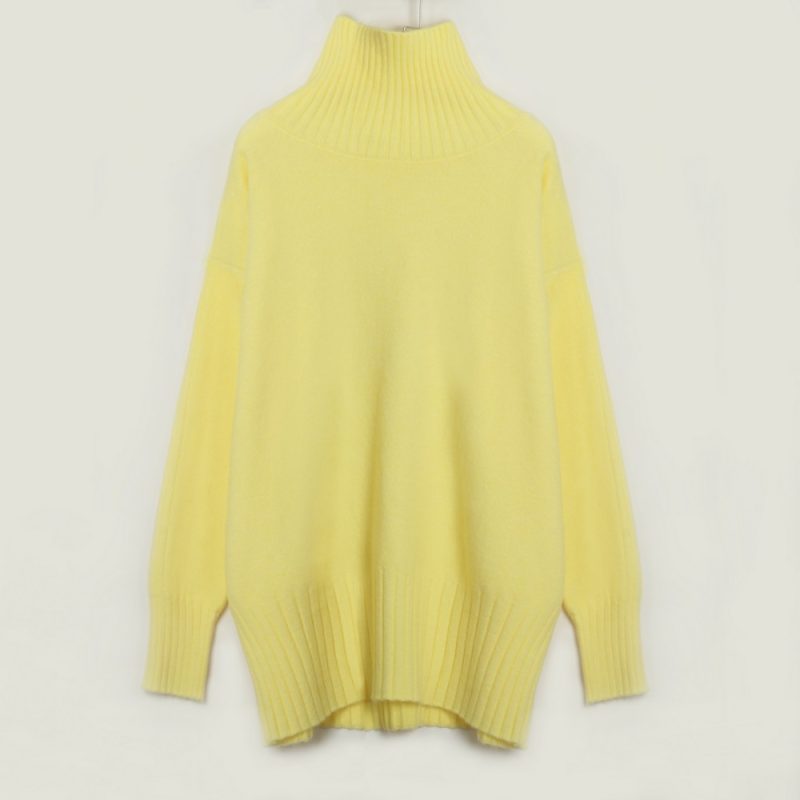 Solid Color Classic Sweater - Simple Top - Image 7