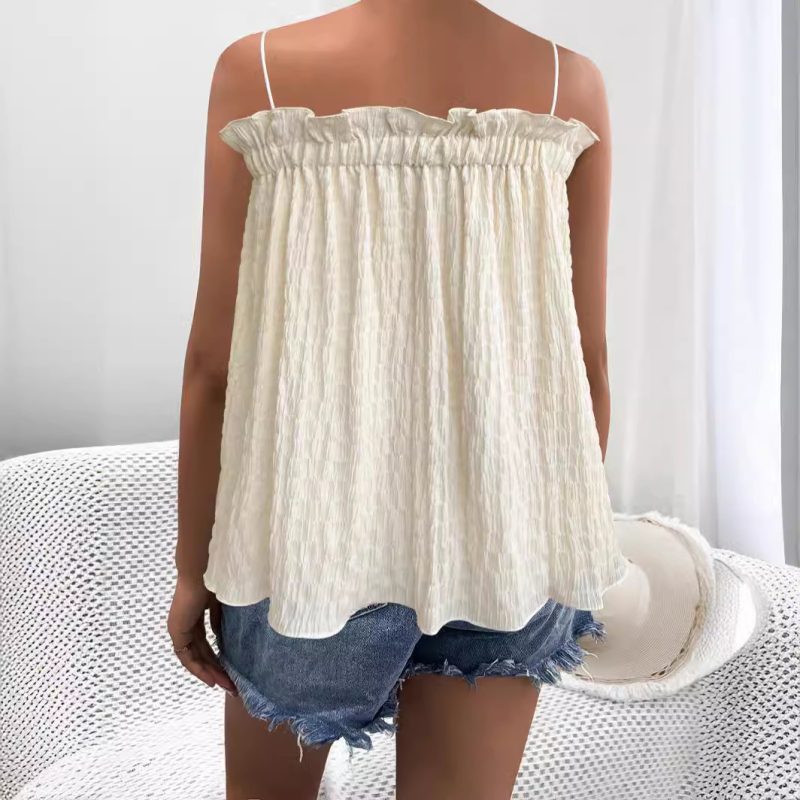 Women's Casual Solid Top - Versatile Everyday Wear