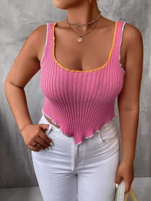 Sleeveless Knit Camisole – Custom Summer Sweater for Women