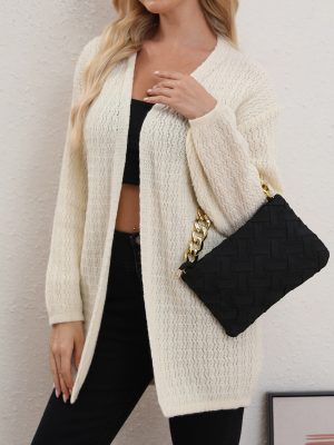 Knitted Cardigan – Thin Coat for Autumn/Winter