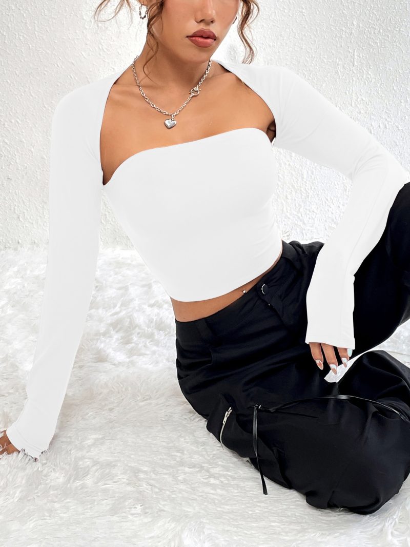 Graceful Long Sleeve Yoga Top for Autumn/Winter - Image 4