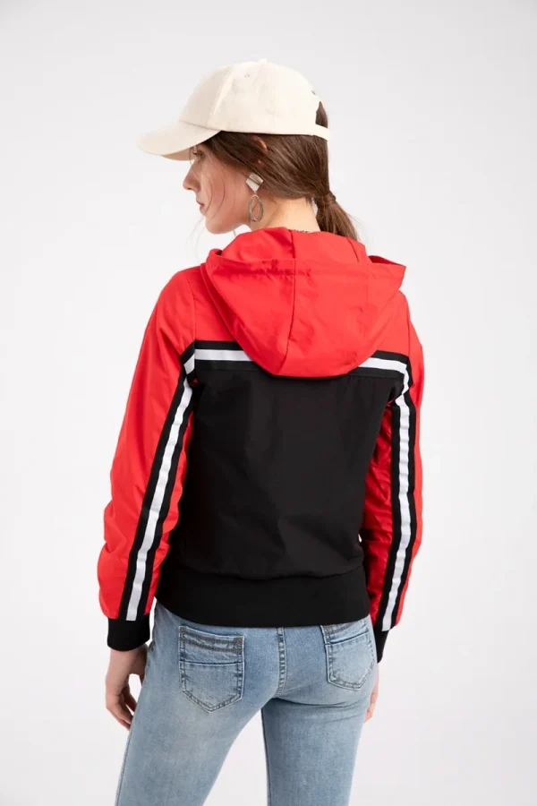 Windbreaker Jacket Women Hooded Waterproof Outdoor - Image 10