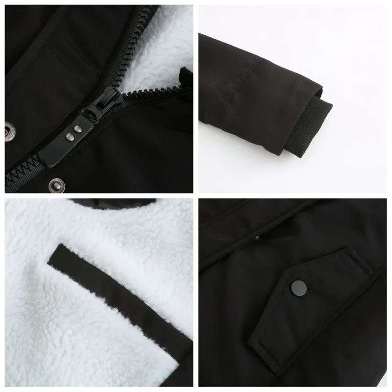 Clothes Plus Size Thick Warm Padded Coats Women - Image 11