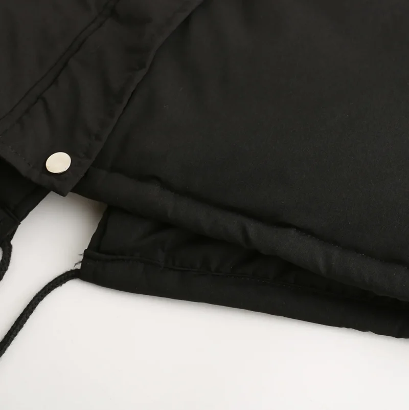 Fur Jacket Thick Warm Plus Velvet Outwear 2021 Parkas Female Padded Coats - Image 11