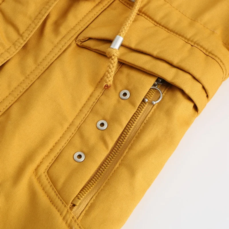 Women's Cotton Coat Winter Clothes Fleece Warm Detachable Hooded Fur Collar - Image 15