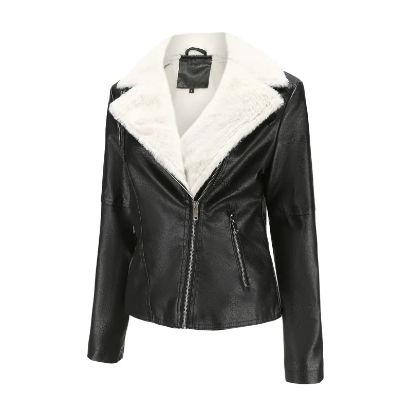 Warm Zipper Coats Black Parkas Female Casual Streetwear Clothes - Image 12