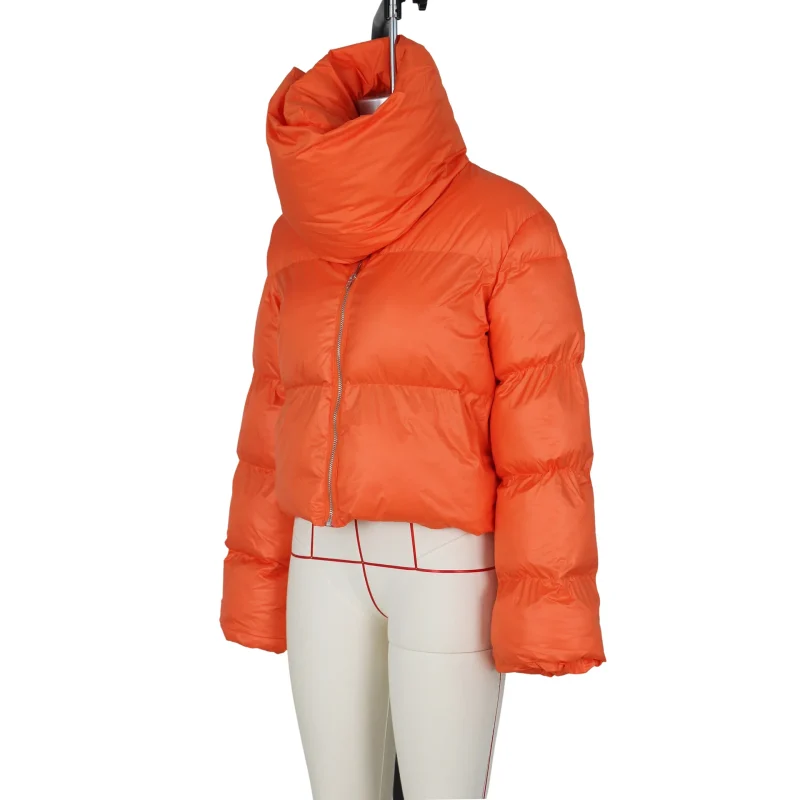 Winter Clothes Women's Fashion Scarf Collar Jacket - Image 10