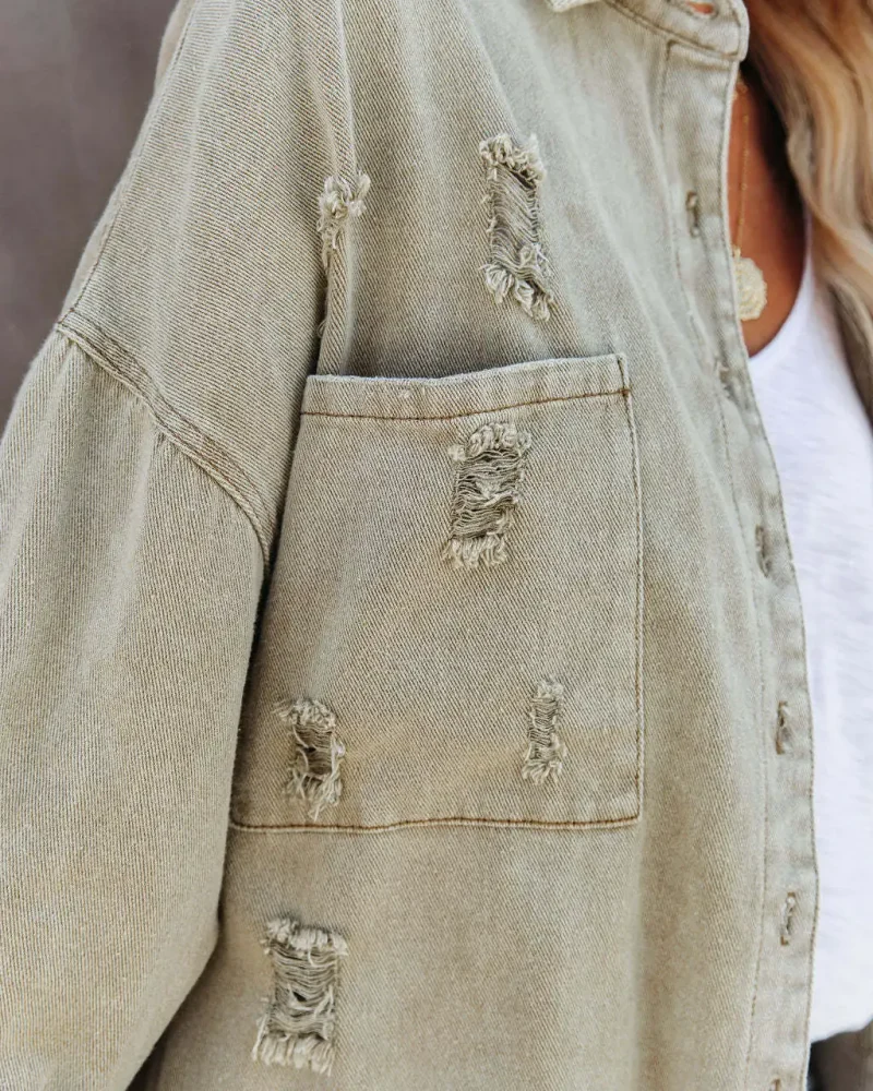 Long Sleeved Streetwear Fashion Denim Coat Women - Image 10