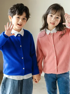 Children’s Pure Sheep Wool Cardigan