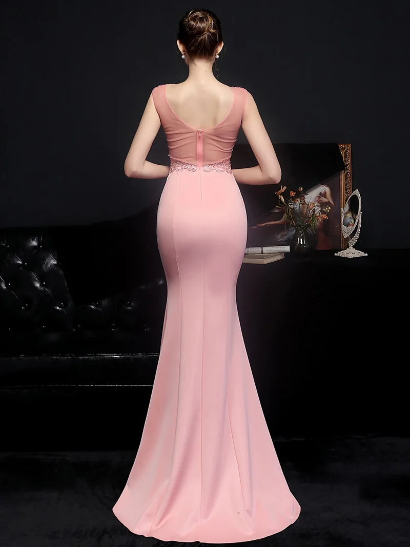 Sexy see through white Diamonds maxi summer dress - Image 17