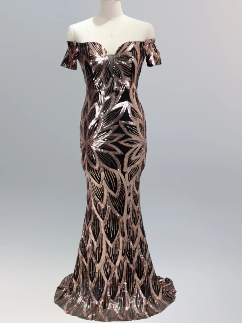 Sexy backless maxi sequin summer dress women - Image 7