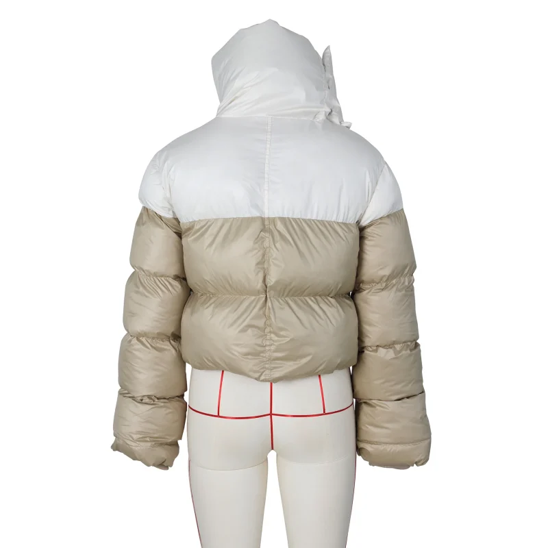 Winter Clothes Women's Fashion Scarf Collar Jacket - Image 11