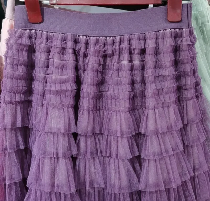 Summer Tutu Cake Skirts Women Elegant Cascading A Line - Image 9